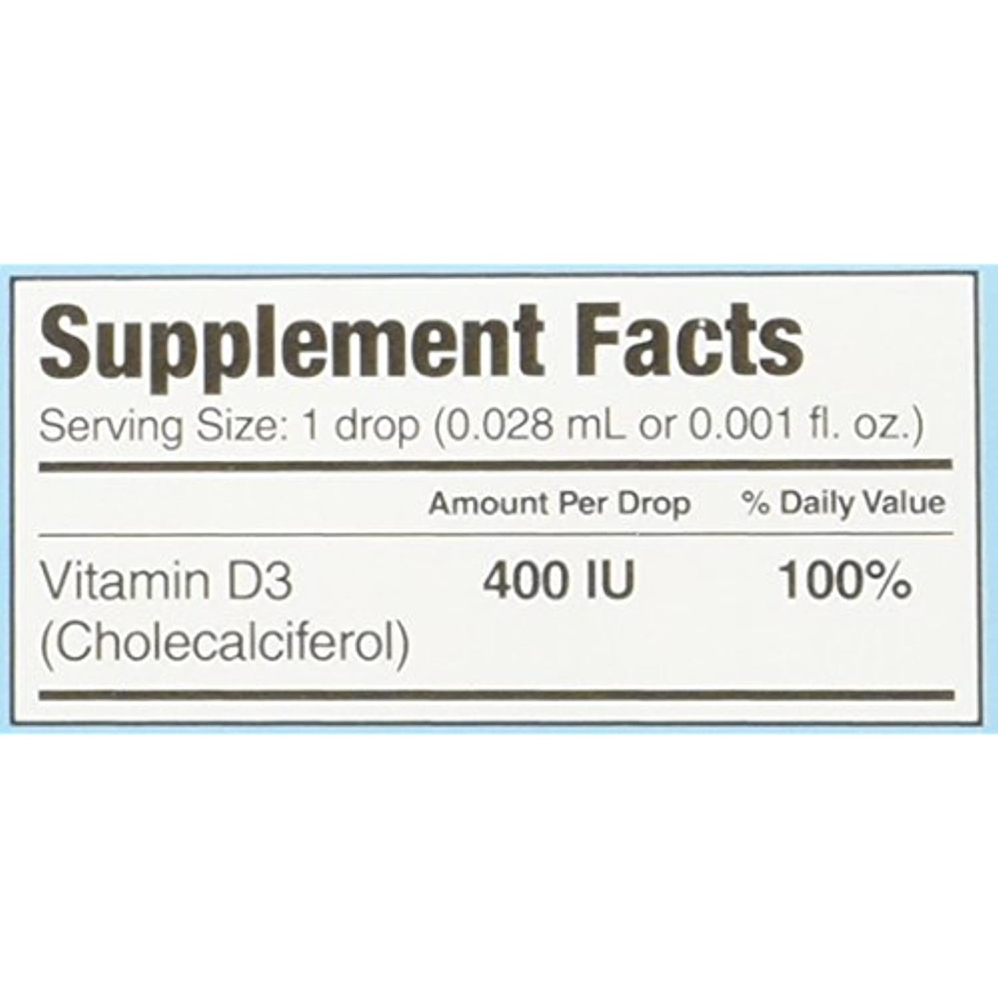 Ddrops Baby 400 Iu 90 Drops 0.08 Fluid Ounce (4 Pack) EXP 7/2023