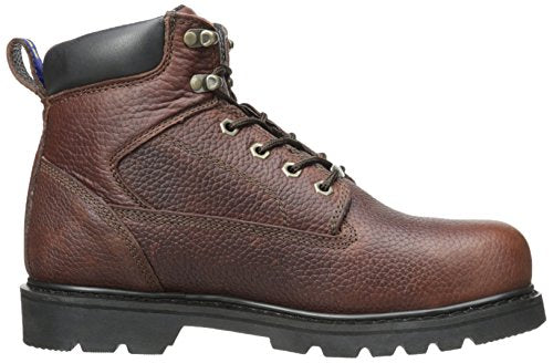 Goodyear GY6303 Steel Toe Work Boot, Dark Brown/Oiled Nubuck, 13 W US