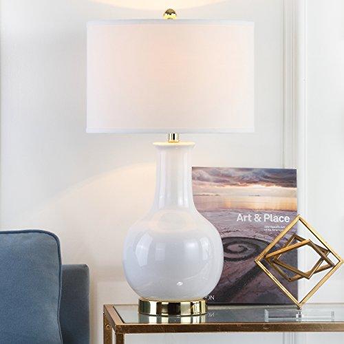 Parts Only Safavieh Lighting Collection Paris White Ceramic 27-inch Table Lamp