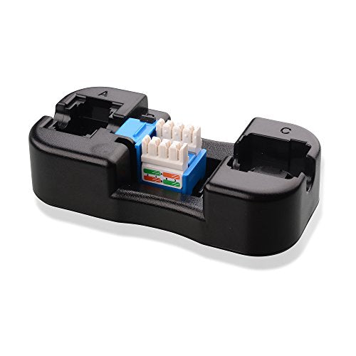 Cable Matters UL Listed 50-Pack Cat6 RJ45 Keystone Jack in Blue and Keystone