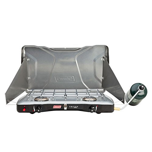 Coleman Gas Camping Stove | Triton+ Propane Stove, 2 Burner
