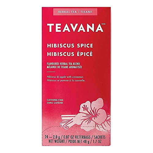 144 Teavana Hibiscus Spice Herbal Tea Bags Best Before April 2020