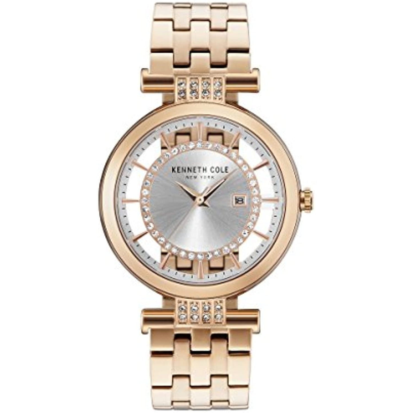 Kenneth Cole New York Women-Watch Analog Quarz Stainless-Steel NO BOX