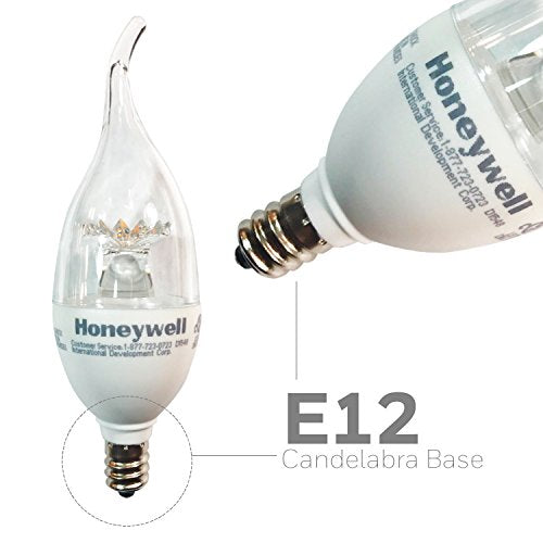 Honeywell B114027HB320-A LED Chandelier Dimmable Light Bulbs - 40 Watt
