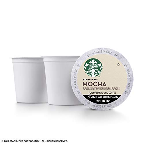 Starbucks Mocha Flavored Medium Roast Coffee K Cups 120 Count Best Before 6/2020