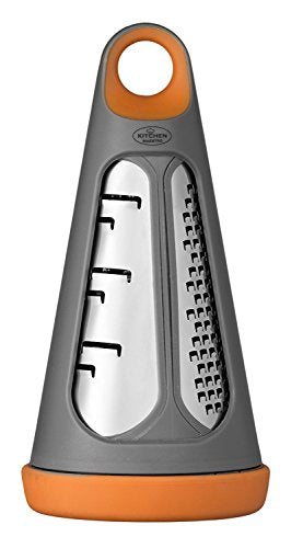 Kitchen Maestro 3 in 1 Grip n Grate. Laser Cut Stainless Steel Grater *LOT OF 5*