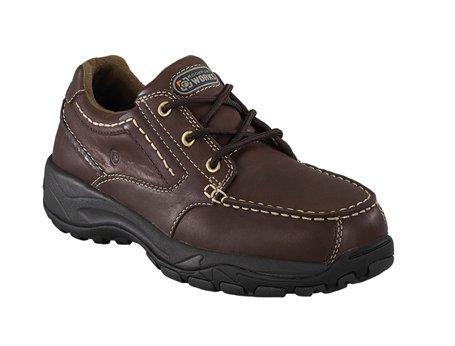 Rockport Men's Extreme Light Composite Toe Work Oxford Brown 10 M