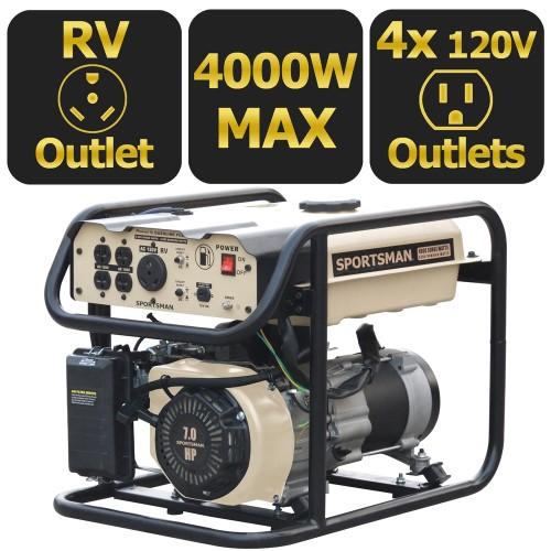 Sportsman Gasoline 4000 Watt Portable Generator