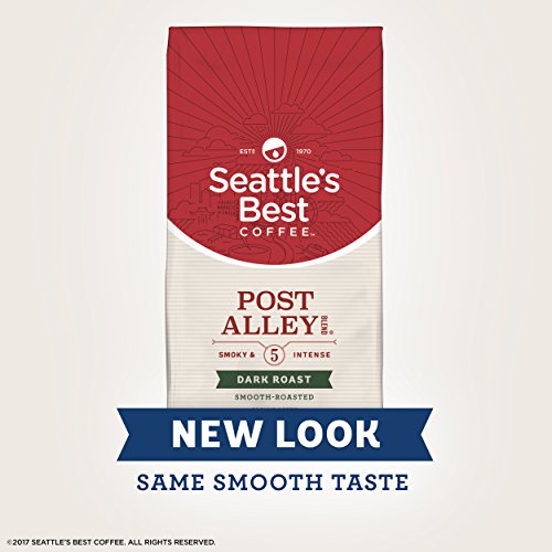 PACK OF 12 Seattle's Best Post Alley Dark Ground , 12 Oz EA Best Before 2/2020