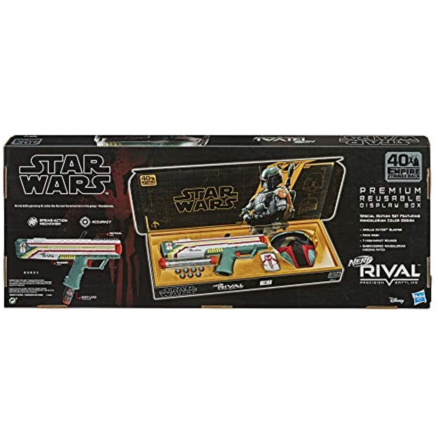 StarWars NERF RIVAL Precision Apollo Xv-700+ Facemask 7x High Impact Rounds