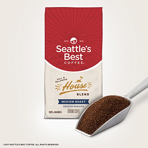 PACK OF 12 Seattle's Best House Blend Ground Coffee 12 oz EA Best Before 5/2020