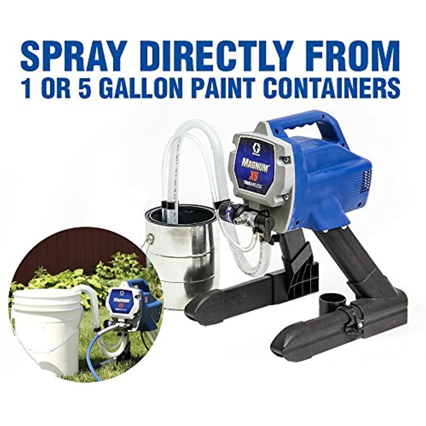 Graco Magnum 262800 X5 Stand Airless Paint Sprayer, Blue
