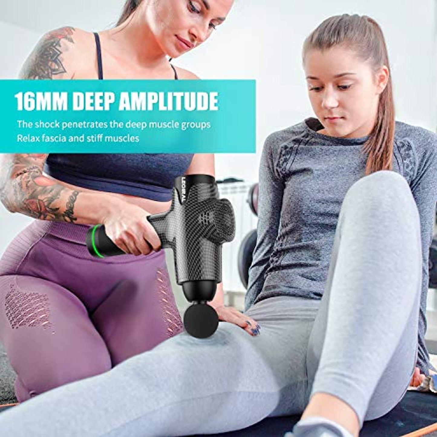 Legiral Body Muscle Massager for Pain Relief- 6 Techniques, Rechargeable - USED-