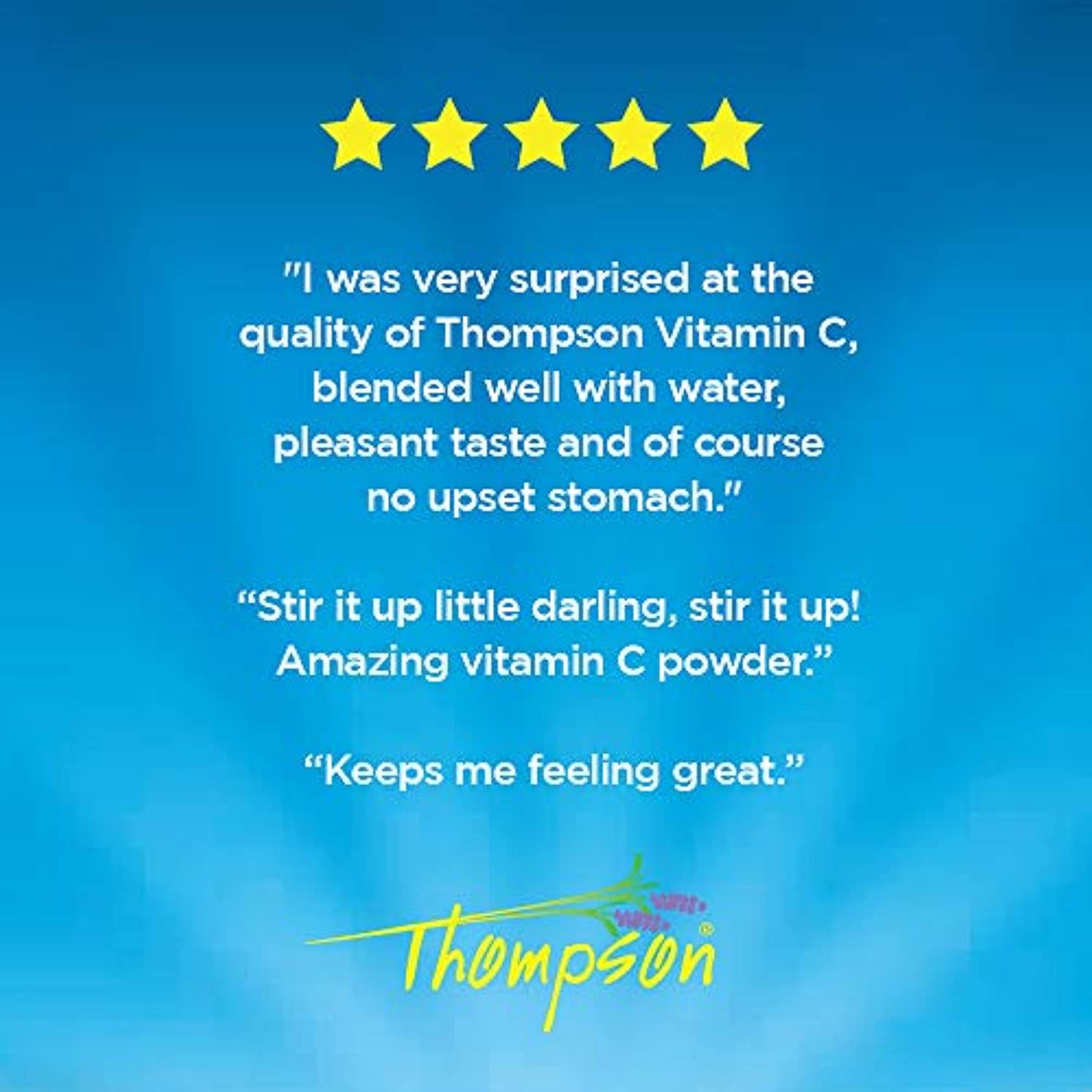 Thompson, Vitamin C Powder, 5,000 mg , 8 oz Exp 02/2022