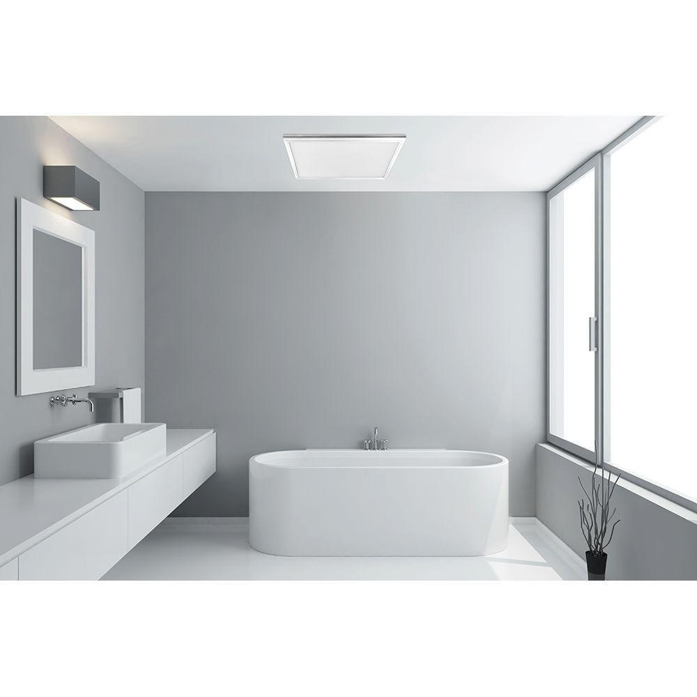 Commercial Electric 74031/HD White LED Edge-Lit Flat Panel Flushmount 1'x4'