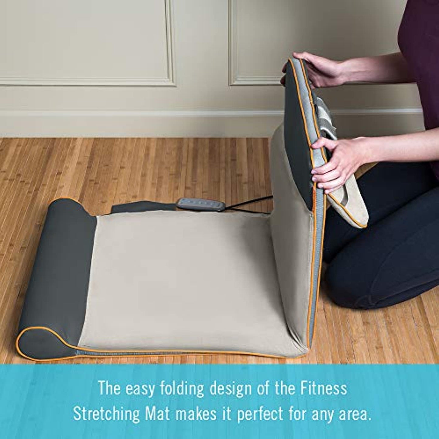 HoMedics Air Compression Back Stretching Mat - Gray