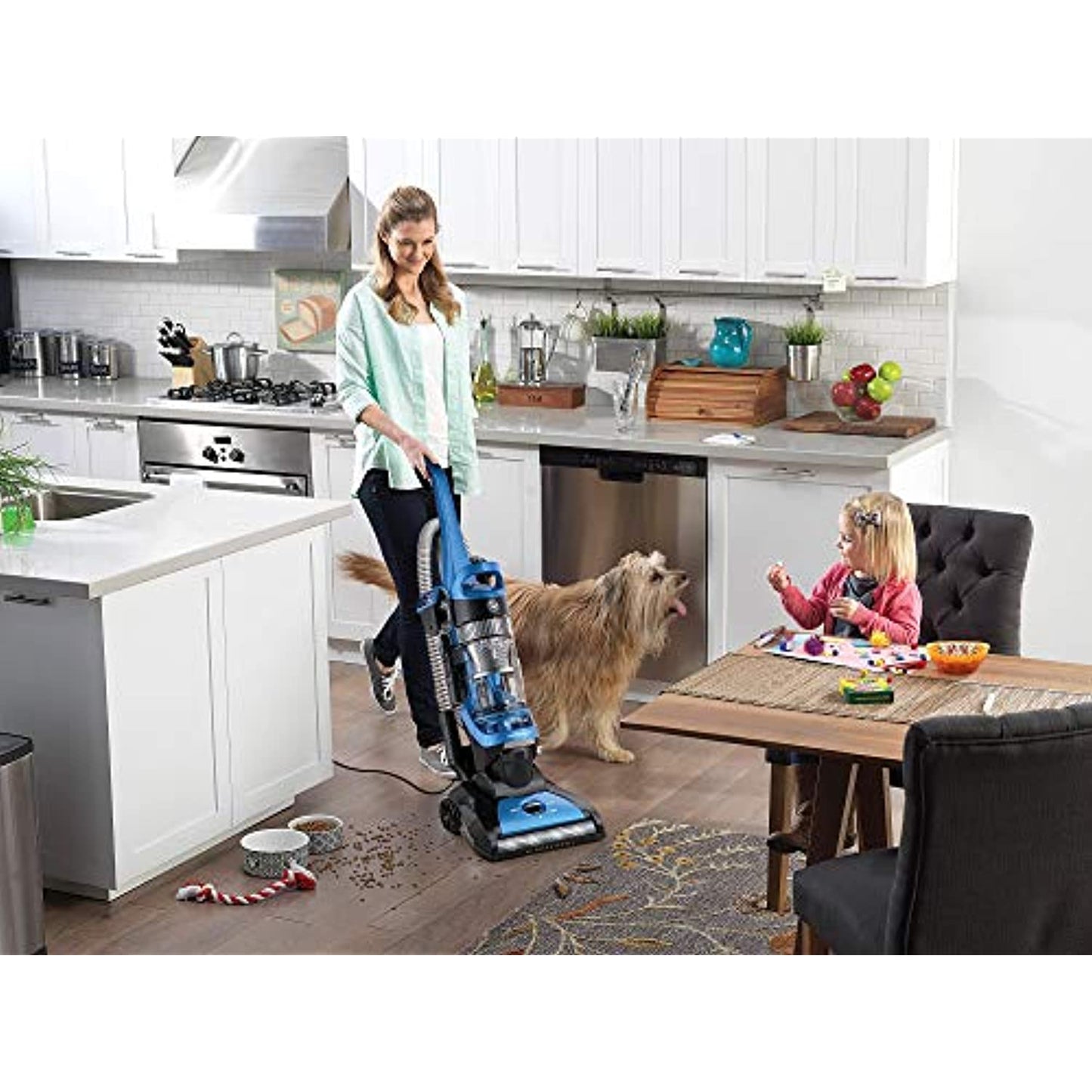 Hoover Elite Rewind Plus Bagless Upright Vacuum, UH71200