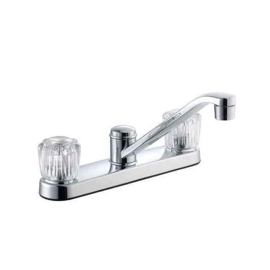 Glacier Bay 67099-0A01 Aragon 2-Handle Standard Kitchen Faucet in Polished Chrome