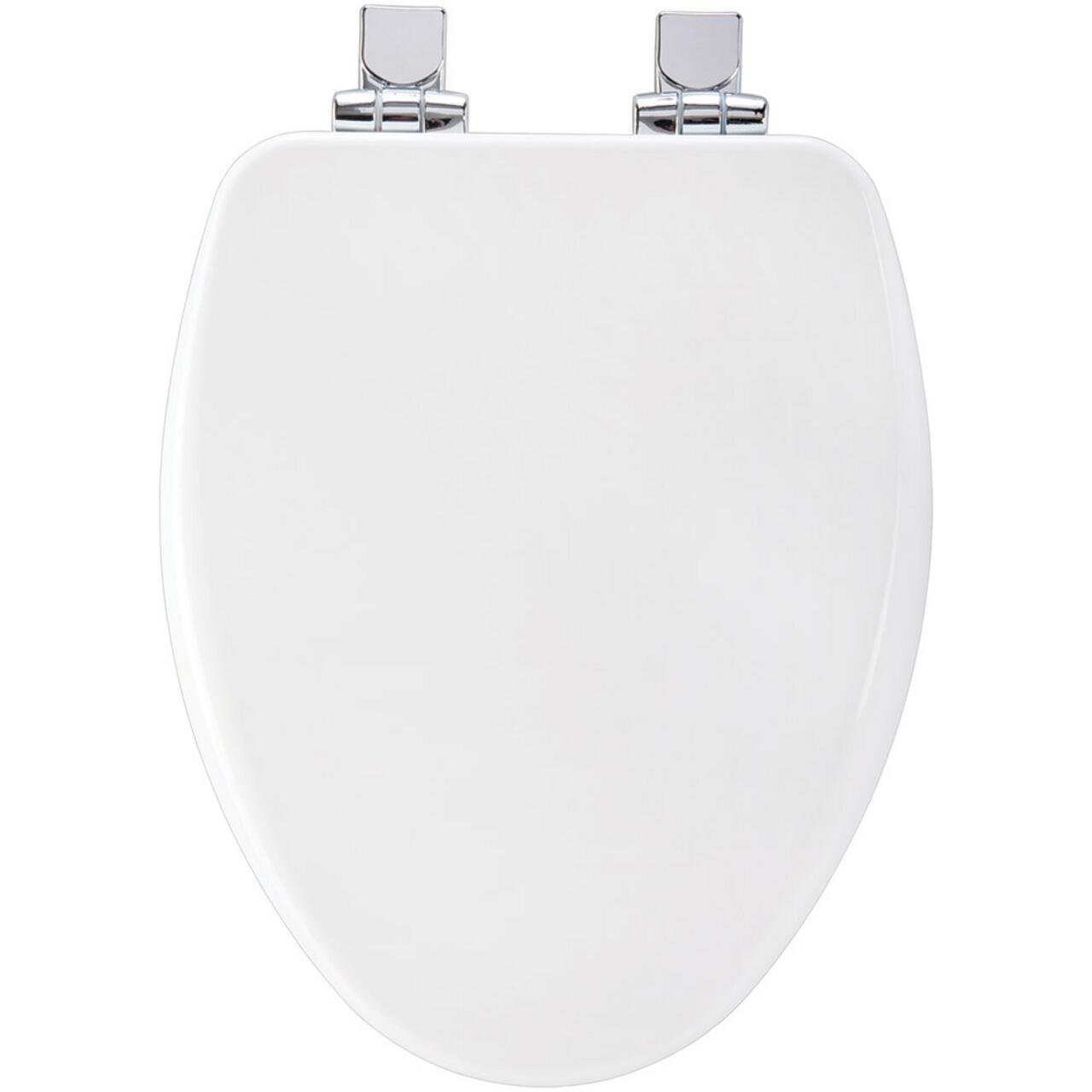 Church 18170CHSL 000 Elongated Soft Close Toilet Seat, White