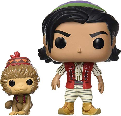 Funko Pop! Disney: Aladdin Live Action - Aladdin with Abu *Dented Box*