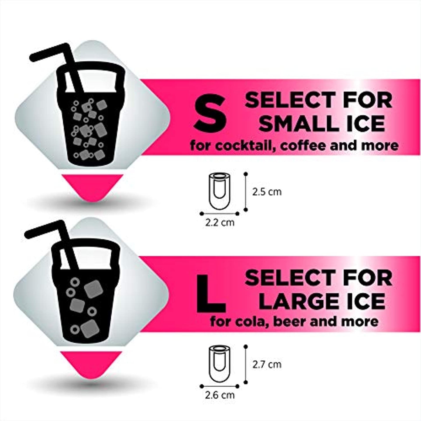 Frigidaire EFIC189-Silver Compact Ice Maker, 26 lb per Day, Silver