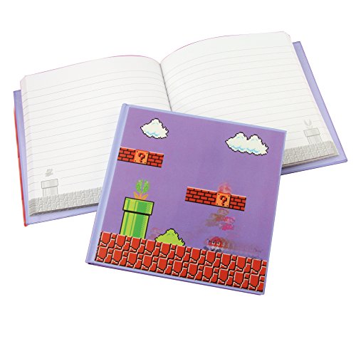 Paladone Nintendo Super Mario Bros. 3D Motion Notebook - 100 Lined Pages