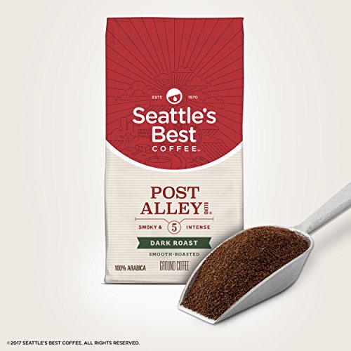 PACK OF 12 Seattle's Best Post Alley Dark Ground , 12 Oz EA Best Before 2/2020