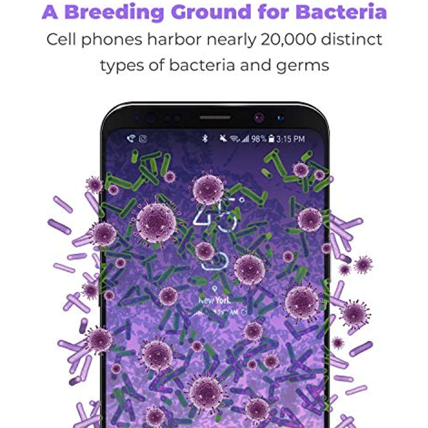 HoMedics UV Clean Sanitizer Bag Portable UV Light Sanitizer, Fast Germ Sanitizer