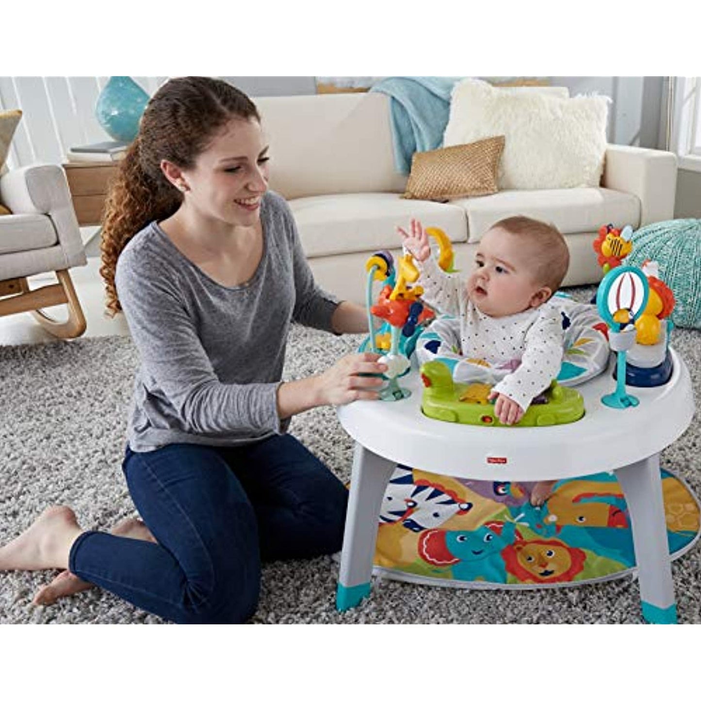 Fisher-Price 3-in-1 Sit-to-stand Activity Center -OPEN BOX