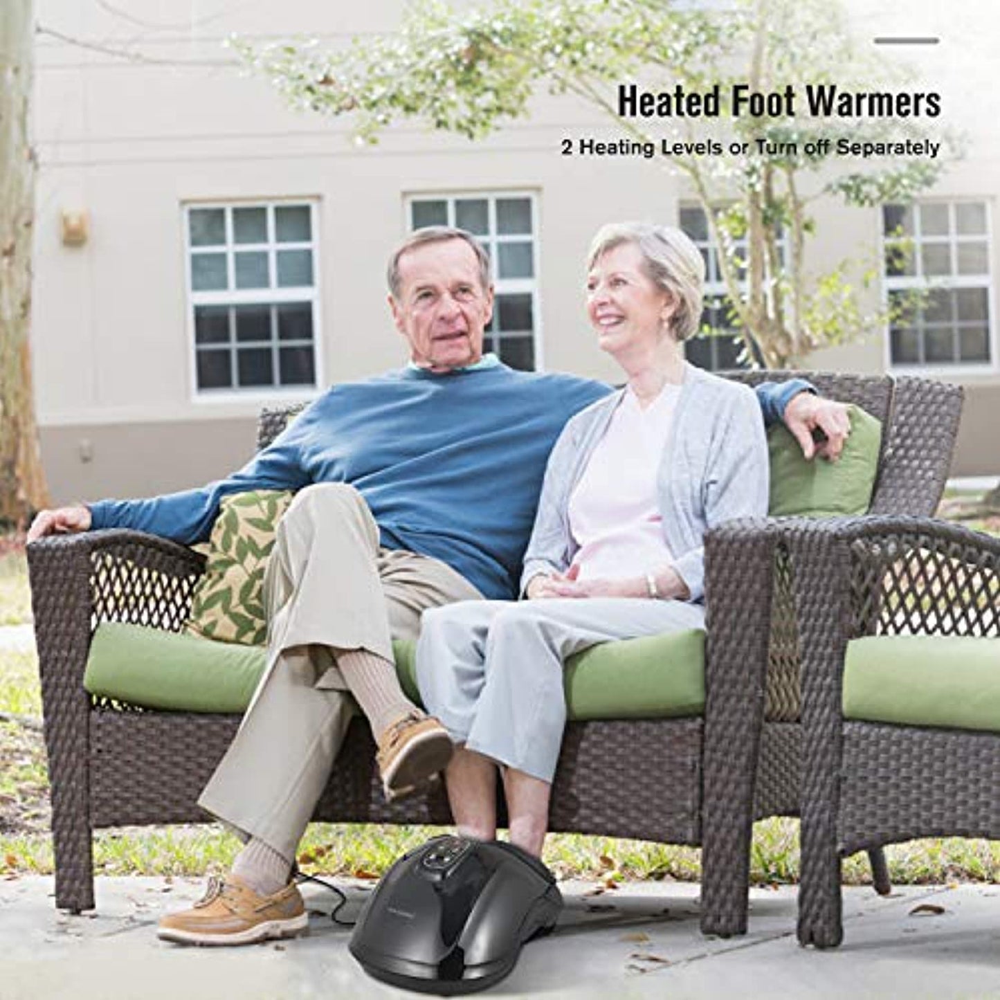 FIT KING Shiatsu Foot Massager Machine with Heat -FT-001F- (OPEN BOX/ NEW)