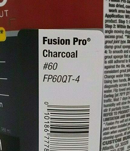 Fusion Pro Grout Single Component Charcoal #60 1 Quart