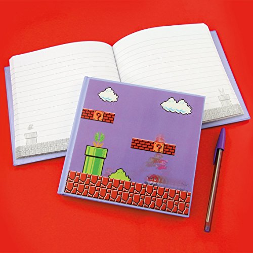 Paladone Nintendo Super Mario Bros. 3D Motion Notebook - 100 Lined Pages