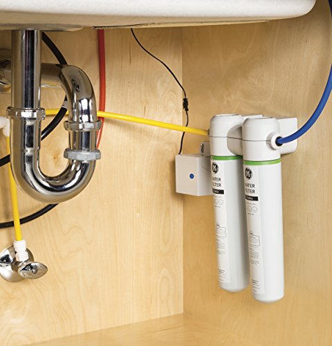 GXK285JBL Twist And Lock Under Counter Dual Flow Water Filtration System