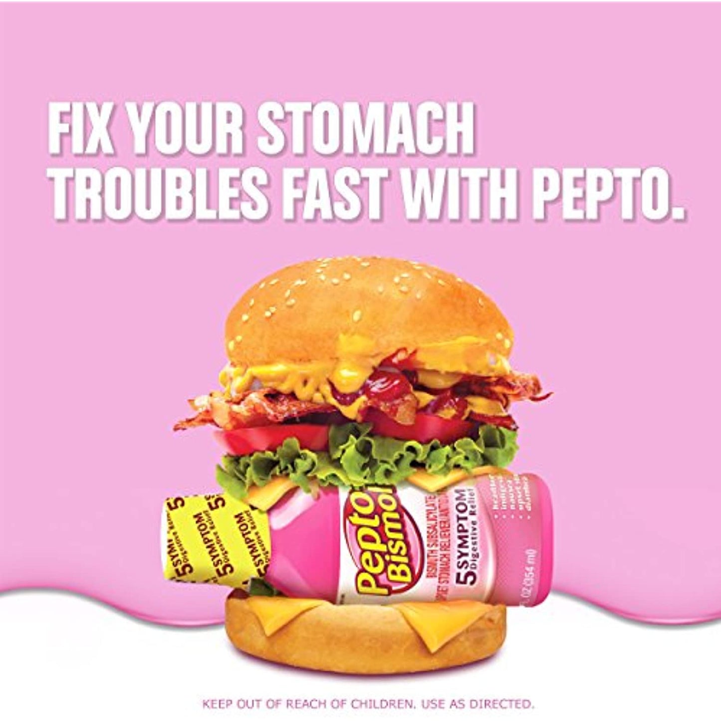 Pepto-Bismol Regular Strength Liquid - Total: 32 oz (16 oz X 2)