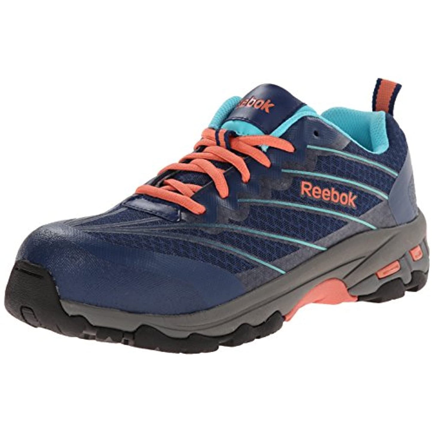 Reebok Work Women's Exline RB426 Work Shoe, Indigo Blue, 8 Medium