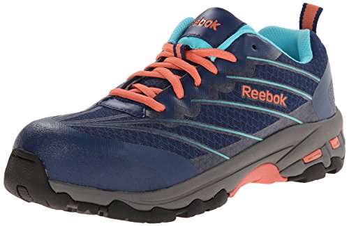 Reebok Work Women's Exline RB426 Work Shoe, Indigo Blue, 8 M US