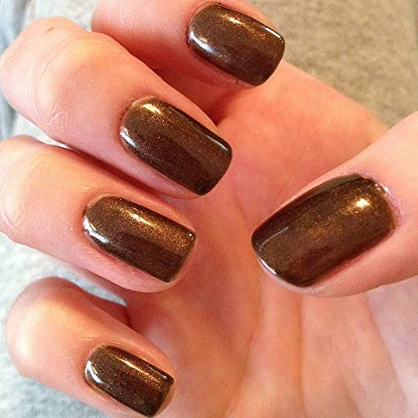Sensationail by Nailene, Gel Polish Color 71595 Espresso Bean-.25 oz LOT of 3