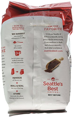 PACK OF 12 Seattle's Best Portside Blend Ground Coffee 12 oz Best Before 3/2020