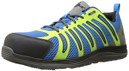 Nautilus 1740 Carbon Composite Fiber Safety Toe Super Light Weight Slip Resistant EH Safety Shoe, Blue, 11.5 M US