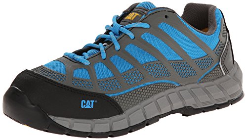 Women's Caterpillar Womens Streamline Composite Toe Work Shoe (7.5 W in Blue)