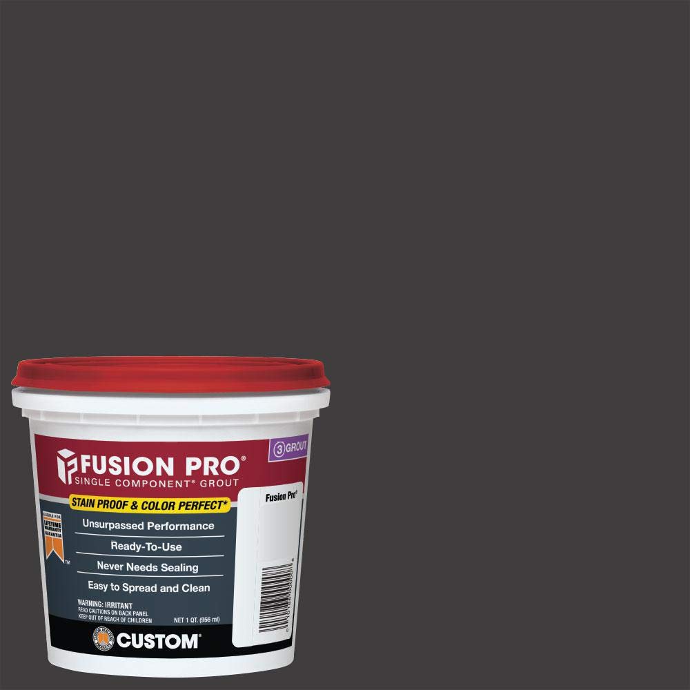 Fusion Pro Grout Single Component Charcoal #60 1 Quart