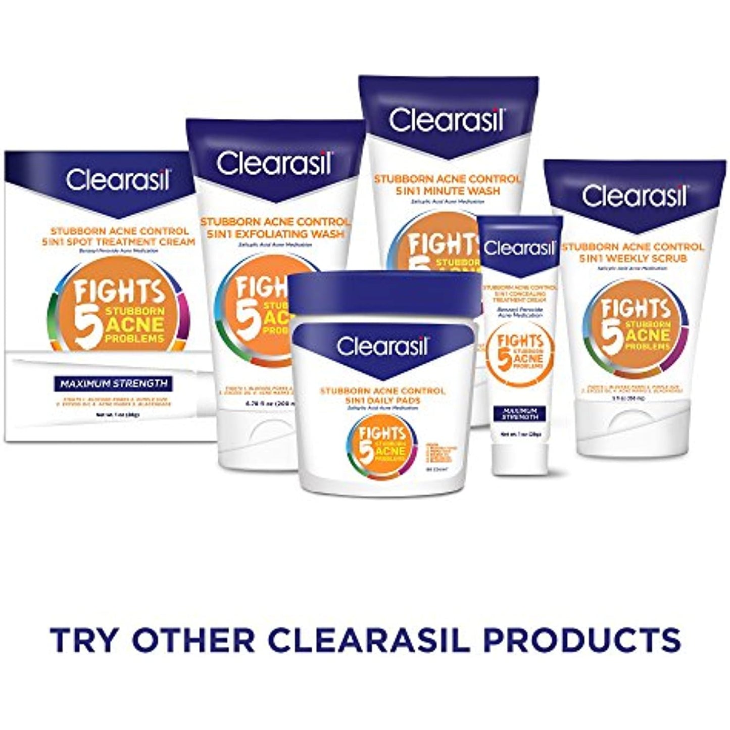Clearasil Rapid Rescue, Deep Treatment Wash 6.78 oz (Pack of 3) EXP 10/22