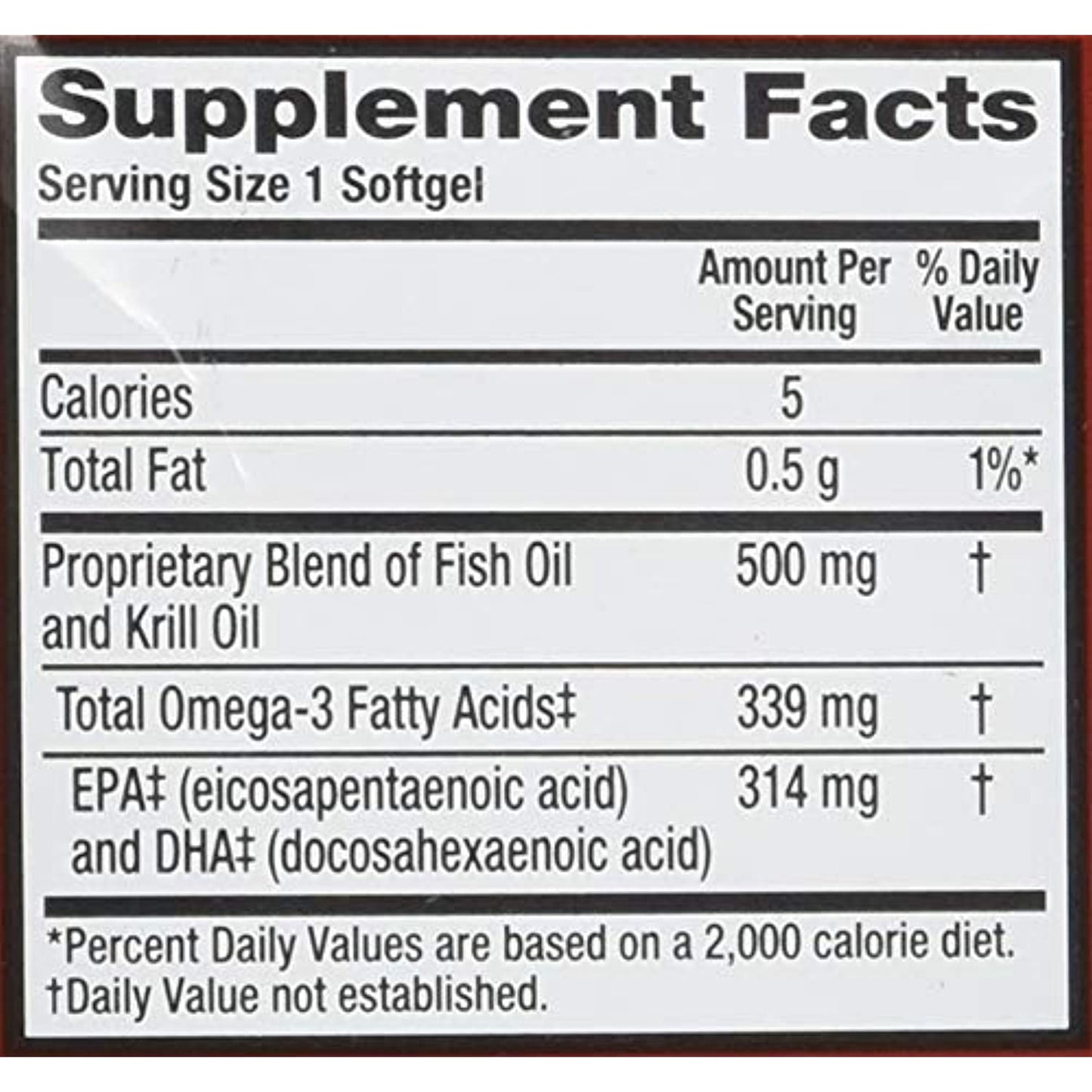 MegaRed Advanced 4in1 500mg, 40 Softgels EXP: 10/22 and up NO BOX