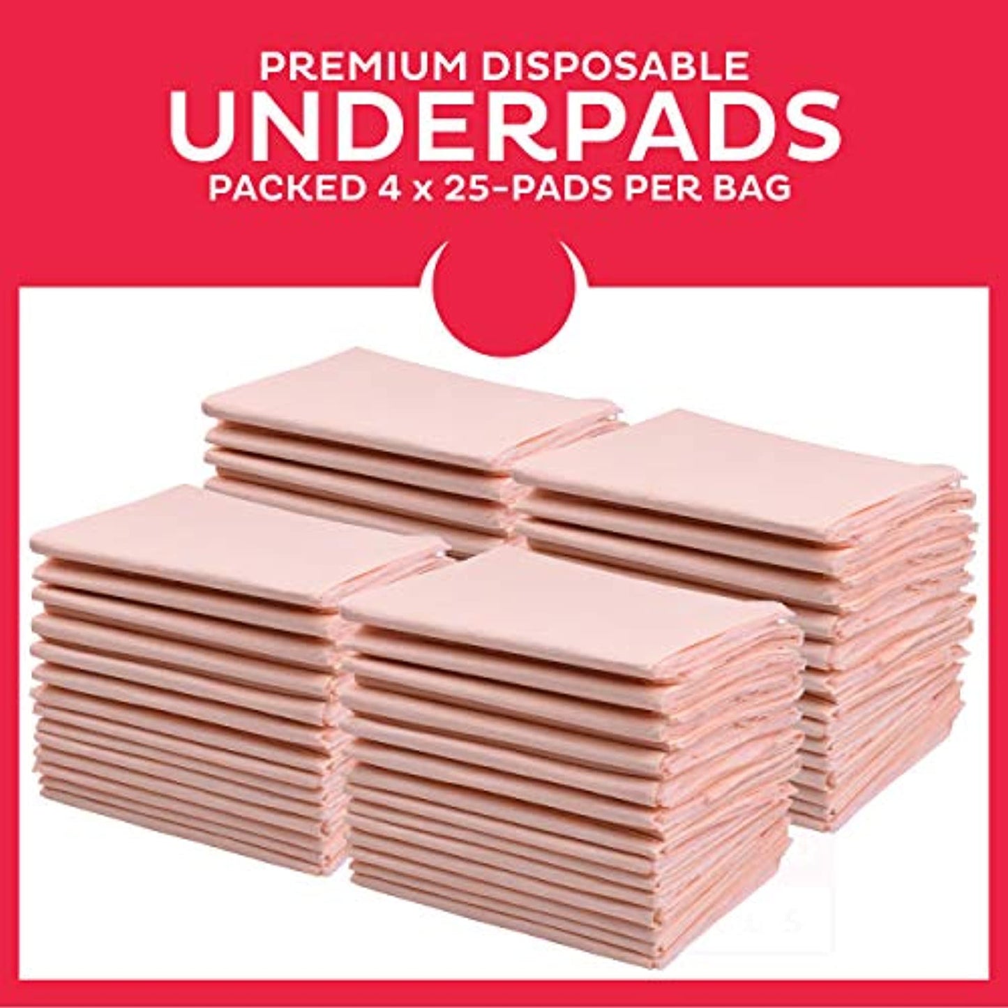 Premium Disposable Underpads 30”x36” Pet Training Pads X-Large 100/Case *NEW*