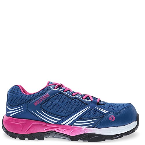 Wolverine Rush ESD CarbonMax Safety Toe Shoe Women 7 - Blue