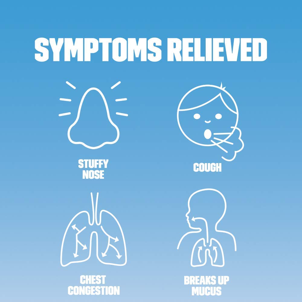 Children's Mucinex Multi-Symptom Cold 6.8 oz Liquid Very Berry 10/23 BOX DAMAGE