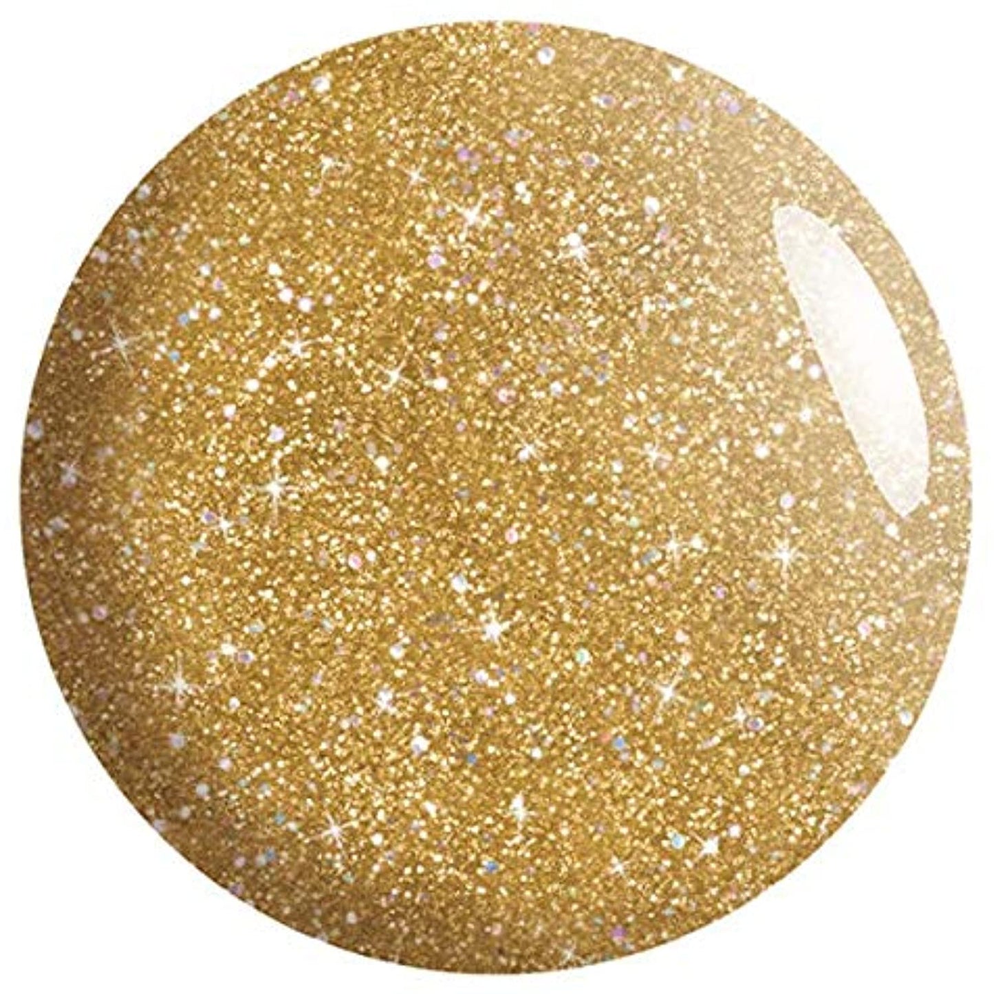 Sensationail by Nailene, Gel Glitter Polish -Gold, NEW- Lot of TWO, 0.25 fl oz