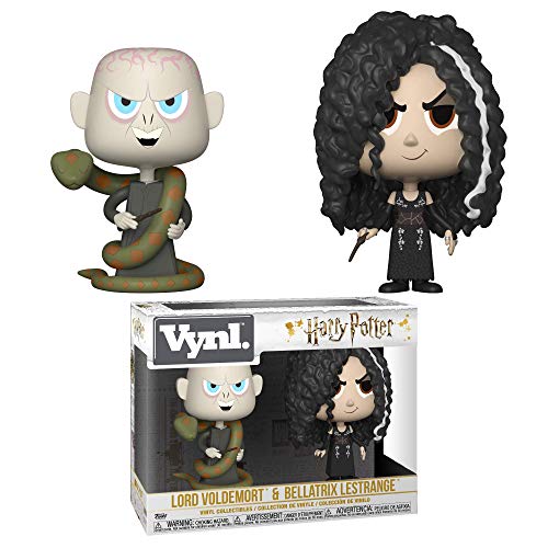 Funko Vynl: Harry Potter - Bellatrix & Voldemort 2Pack Collectible Figure,