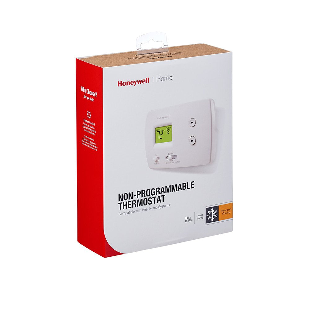 Honeywell RTH3100C1002/E1 Digital Heat/Cool Pump Thermostats