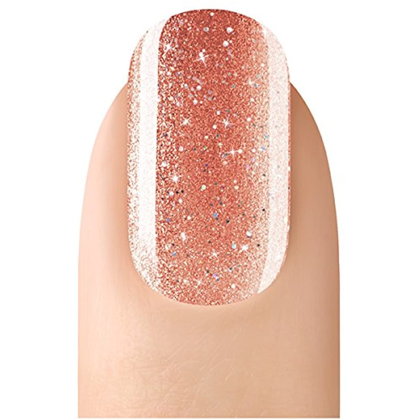 SensatioNail Glitter Gel Polish, TANGERINE, 71736, Lot of TWO, NEW- 0.25 oz